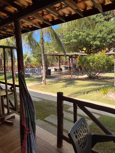 Quarto Duplo · Varanda com vista