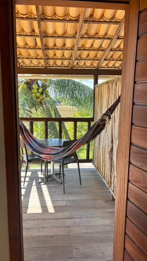 Quarto Triplo · Varanda com rede